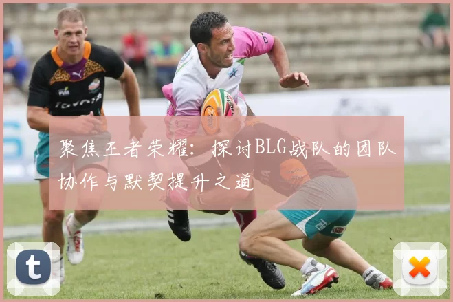 聚焦王者荣耀：探讨BLG战队的团队协作与默契提升之道
