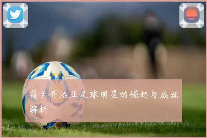 荷兰乔治亚足球明星的崛起与成就解析