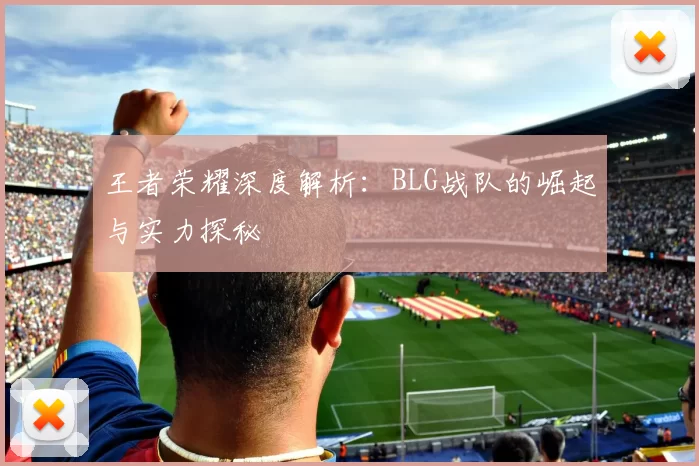 王者荣耀深度解析：BLG战队的崛起与实力探秘