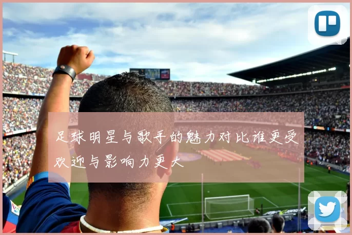 足球明星与歌手的魅力对比谁更受欢迎与影响力更大